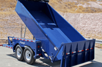Air-tow 3D-12 Drop Deck Dump Trailer