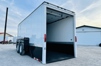 Air-tow E16-XL Enclosed Drop Deck Trailer