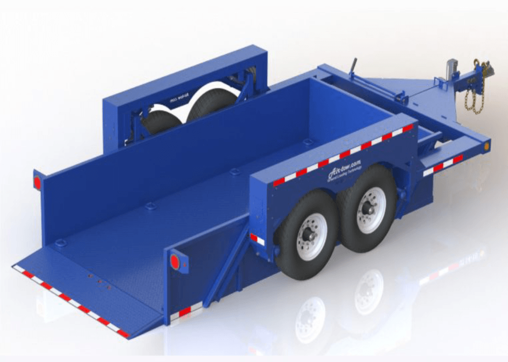 Air-tow UT14-12 Utility Drop Deck Trailer